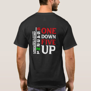 T-SHIRT ONE DOWN FIVE UP