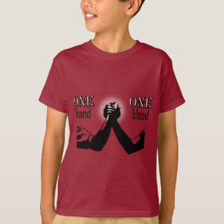 T-shirt One hand One Blood