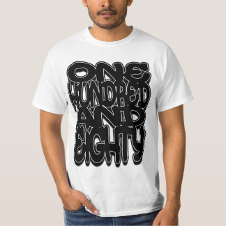 T-shirt One Hundred and Eighty
