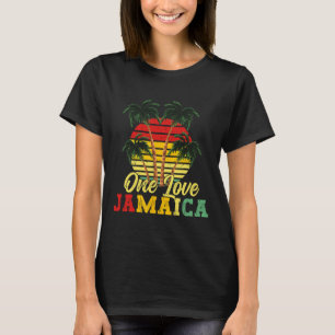 T-shirt One Love Jamaïque Summer Family Vacation Jamaican 