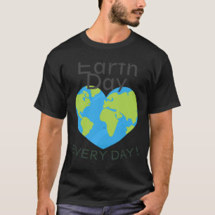 T-shirt One Love One Earth Jour de la Terre Sauver Notre P