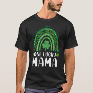 T-shirt One Lucky Mama Rainbow Saint Patricku2019s Day Iri