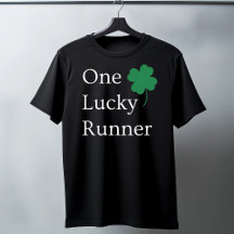 One Lucky Runner, St. Paddy's Day 5K, Running Gift