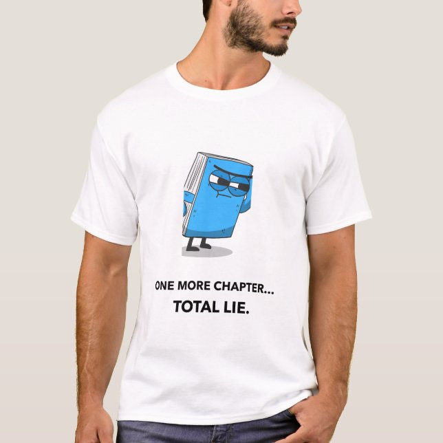 T-shirt One More Chapter - Book Lovers Day (Devant)