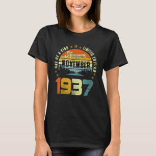 T-shirt One Of A Kind Limited Edition Awesome Since Novemb