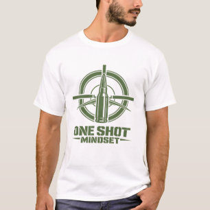 T-shirt One Shot Mindset Tactical Bullet