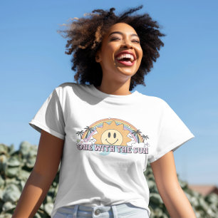 T-shirt One With The Sun, Chemises de plage, Vacances d'ét