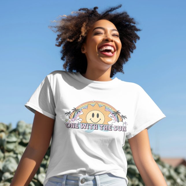 T-shirt One With The Sun, Chemises de plage, Vacances d'ét (Créateur téléchargé)