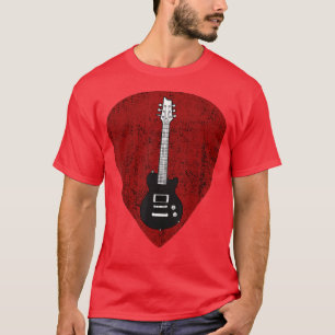 T-shirt Onglet de guitare électrique à cordes de guitarist