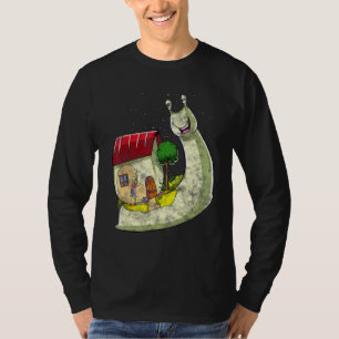 T-shirt Onglet Psychedélique Inspiré Trippy Slug Connexe S