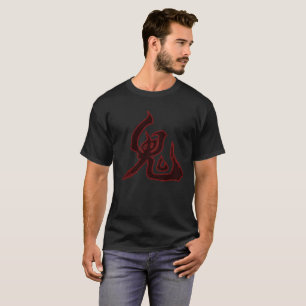 T-shirt Oni 鬼 – Calligraphie Kanji au Pinceau
