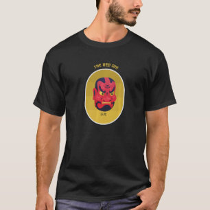 T-shirt Oni Masque japonais visage démon Diable Ronin
