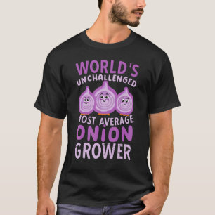 T-shirt Onion Grower Outfit Gardener jardinage végétal