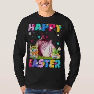 T-shirt Onion Joyeux lapin de Pâques Onion dimanche de Pâq