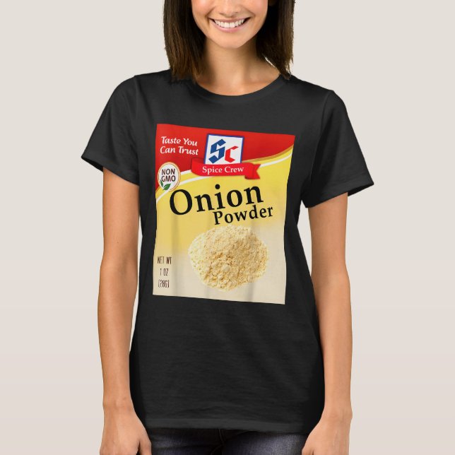 T-shirt Onion Wder Holiday Condiment Sce Costumes Group Ma (Devant)