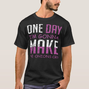T-shirt Onions Cry Cook ou Chef thème de l'espace annivers