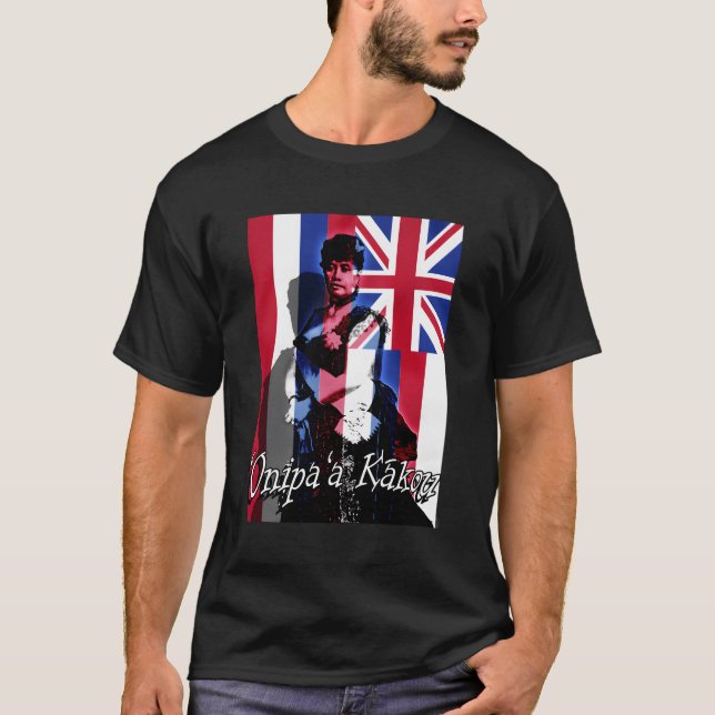 T-shirt Onipaa Kakou Reine Liliuokalani Royaume hawaïen (Devant)