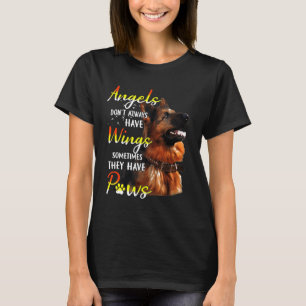 T-shirt Ont Toujours Des Ailes Ils Ont Un Berger Allemand