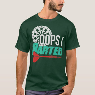 T-shirt Oops I Darty - Drôle Darts Vêtements
