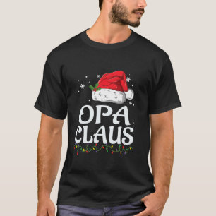 T-shirt Opa Claus Groupe Famille de Noël Correspondance PJ