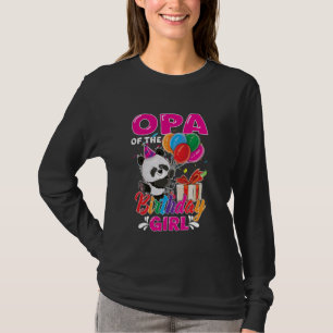 T-shirt Opa De L'Ours Panda Anniversaire Amoureux des anim