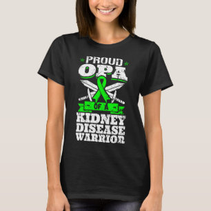 T-shirt Opa D'Une Maladie Du Rein Grandpa De Sensibilisati