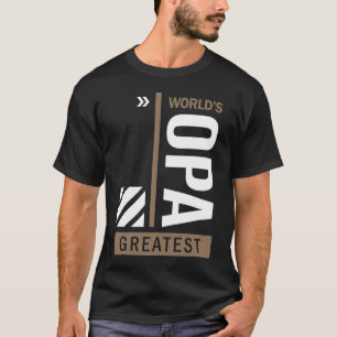 T-shirt Opa le plus grand du monde