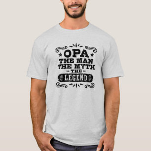 T-shirt Opa L'Homme Le Mythe La Légende