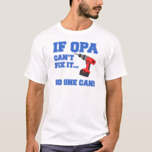 T-shirt Opa peut le fixer