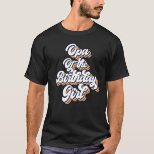 T-shirt Opa Vintage Rétro de Fa de jumelage fille d'annive
