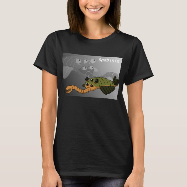 T-shirt Opabinia - Animal préhistorique (Devant)