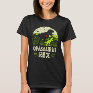 T-shirt Opasaurus T Rex Dinosaur Opa Saurus Famille Matchi