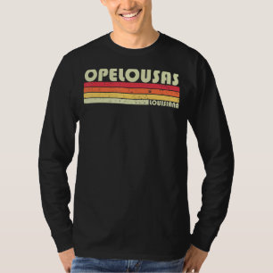 T-shirt Opelousas La Louisiana Funny City Accueil Racines