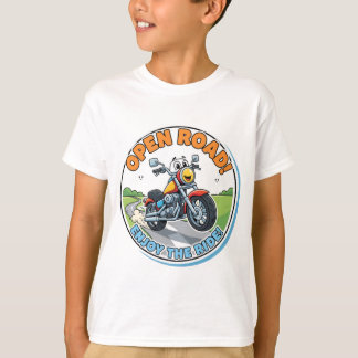 T-shirt Open Road! Enjoy The Ride!
