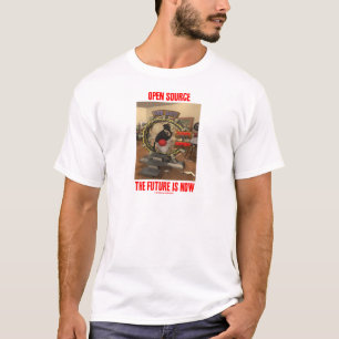 T-shirt Open Source L'Avenir Est Maintenant (Duke)