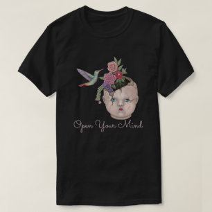 T-shirt Open your mind