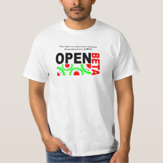 T-shirt openbeta4, cette chemise est un interfac de