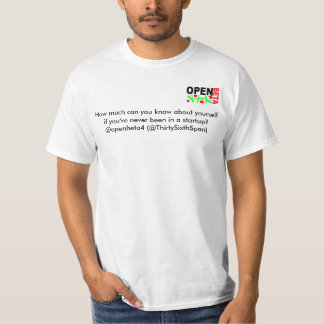 T-shirt openbeta4, combien peut vous savoir vous-même…