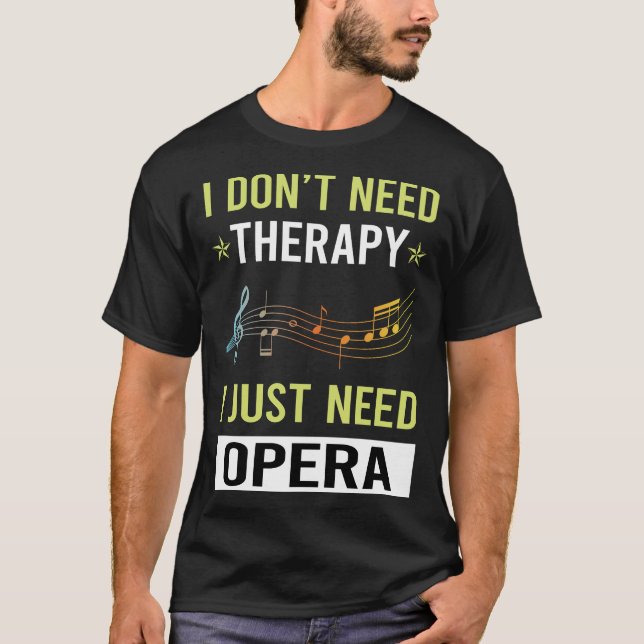 T-shirt Opéra thérapeutique (Devant)