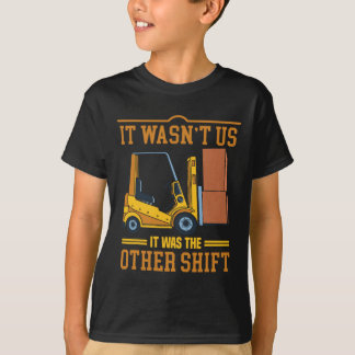 T-shirt Opérateur Conducteur De Chariot Élévateur Fête Des