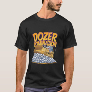 T-shirt Opérateur de bulldozer Ouvrier du bâtiment Déménag