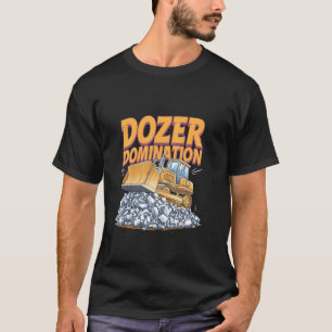 T-shirt Opérateur de bulldozer Ouvrier du bâtiment Déménag