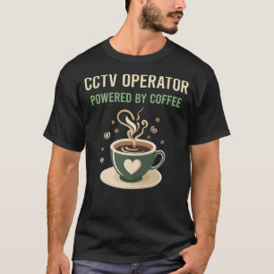 T-shirt Opérateur De Café Cctv