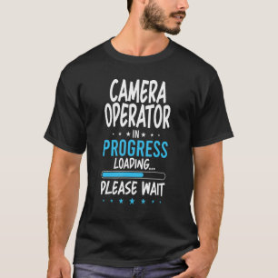T-shirt Opérateur de caméra en cours