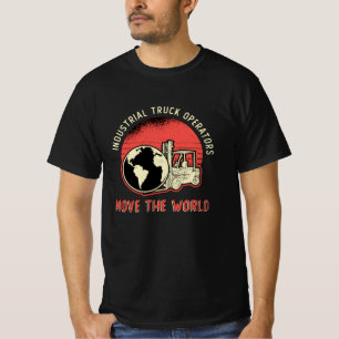 T-shirt Opérateur de chariots élévateurs Opérateurs de cam