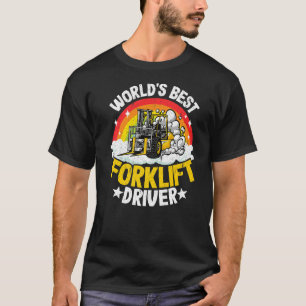 T-shirt Opérateur de chariots élévateurs Rainbow World's B