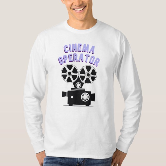 T-shirt Opérateur de cinéma1 (Devant)