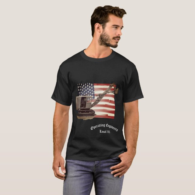 T-SHIRT OPÉRATEUR DE CRANE À DOUBLER VOTRE OPÉRATEUR DE DR (Devant entier)