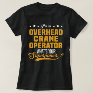T-shirt Opérateur de grue