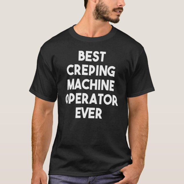 T-shirt Opérateur de machine de crédit (Devant)